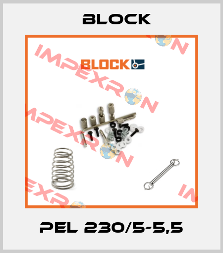 PEL 230/5-5,5 Block