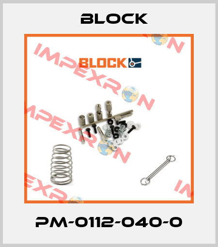 PM-0112-040-0 Block
