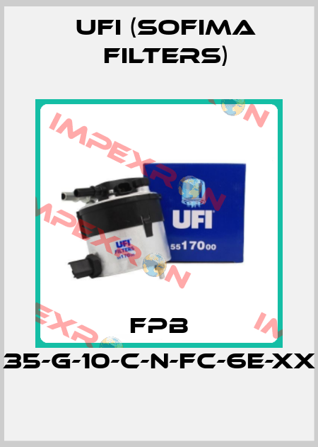 FPB 35-G-10-C-N-FC-6E-XX Ufi (SOFIMA FILTERS)