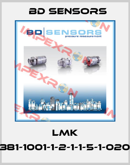 LMK 307-381-1001-1-2-1-1-5-1-020-000 Bd Sensors