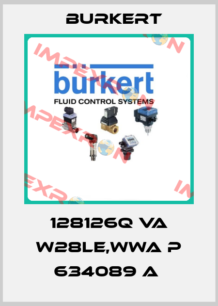 128126Q VA W28LE,WWA P 634089 A  Burkert