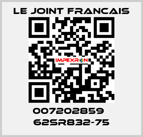 007202859   62SR832-75 LE JOINT FRANCAIS