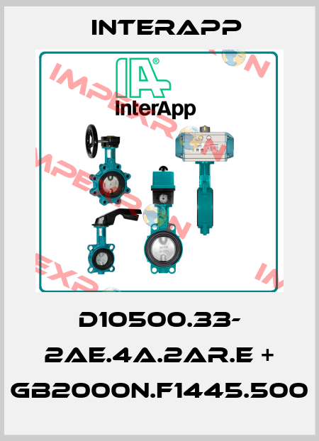 D10500.33- 2AE.4A.2AR.E + GB2000N.F1445.500 InterApp