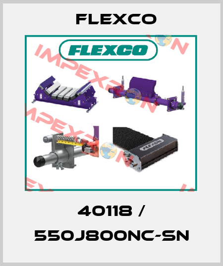 40118 / 550J800NC-SN Flexco