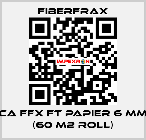 CA FFX FT PAPIER 6 MM (60 m2 roll) Fiberfrax