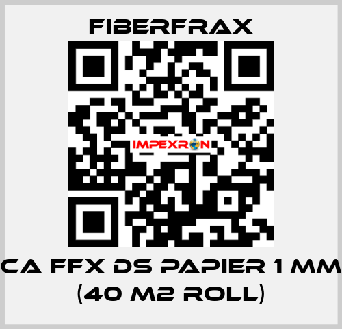 CA FFX DS PAPIER 1 MM (40 m2 roll) Fiberfrax