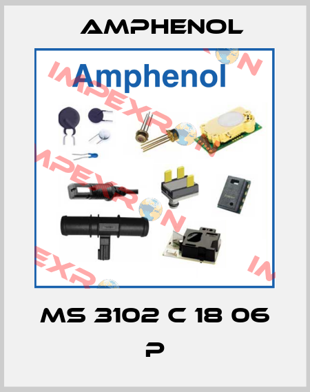 MS 3102 C 18 06 P Amphenol