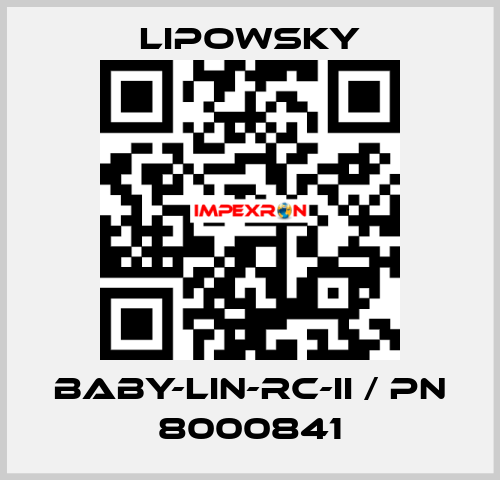 Baby-LIN-RC-II / PN 8000841 Lipowsky