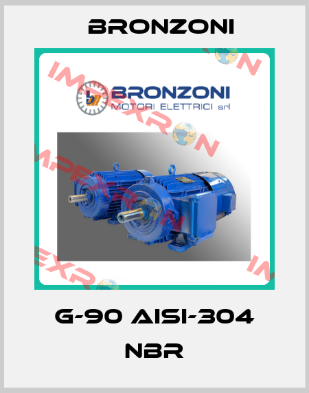 G-90 AISI-304 NBR Bronzoni