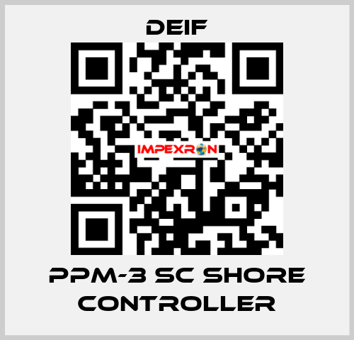 PPM-3 SC shore controller Deif