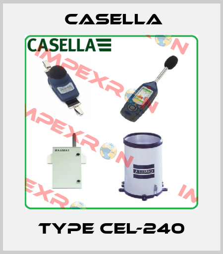 type CEL-240 CASELLA 