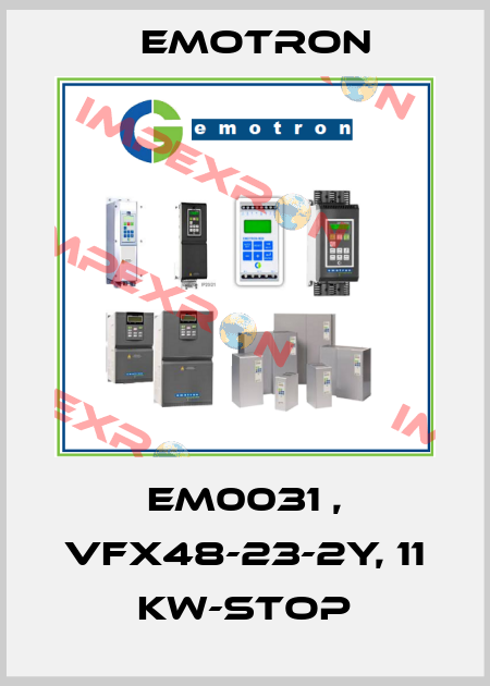 EM0031 , VFX48-23-2Y, 11 kW-STOP Emotron