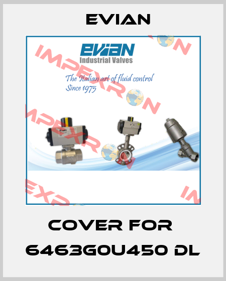 Cover for  6463G0U450 DL Evian