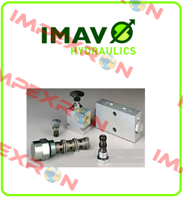 Metal plate with viton orings for RZ-10S-A IMAV Hydraulik