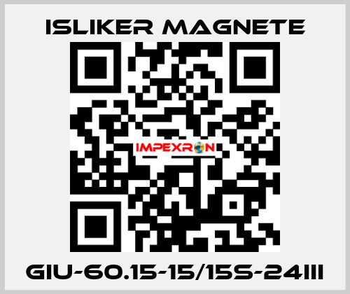 GIu-60.15-15/15S-24III ISLIKER MAGNETE
