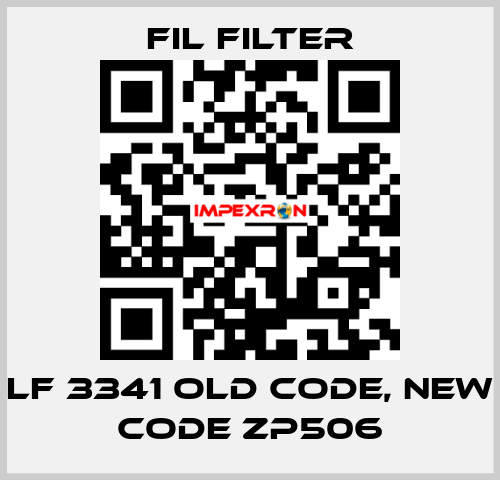 LF 3341 old code, new code ZP506 Fil Filter