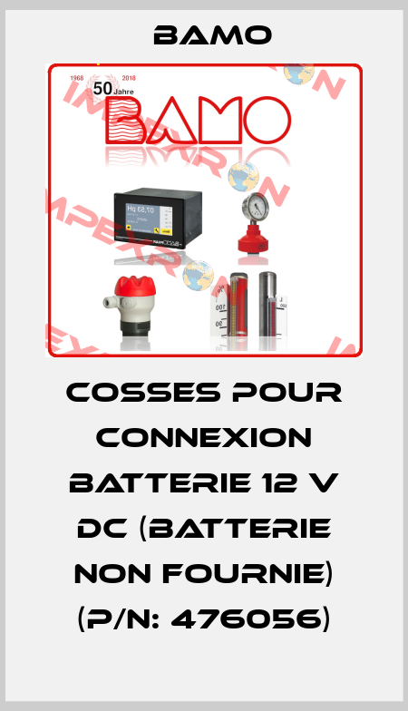 Cosses pour connexion batterie 12 V DC (batterie non fournie) (P/N: 476056) Bamo