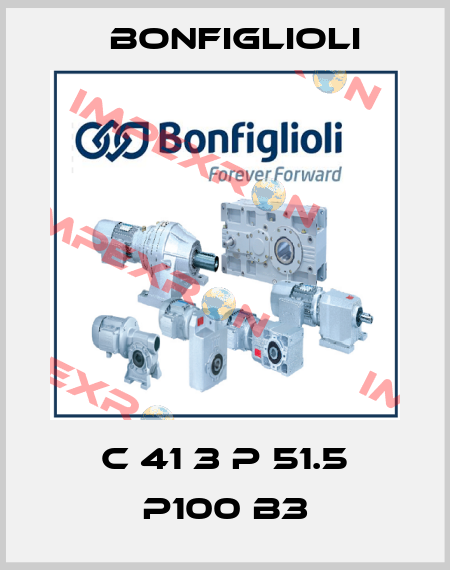 C 41 3 P 51.5 P100 B3 Bonfiglioli
