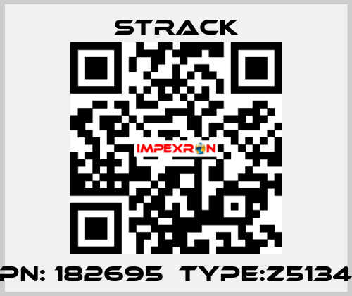 PN: 182695  Type:Z5134 Strack