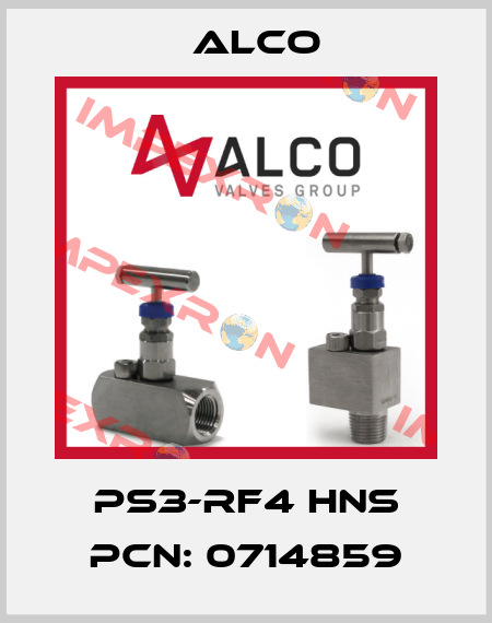 PS3-RF4 HNS PCN: 0714859 Alco