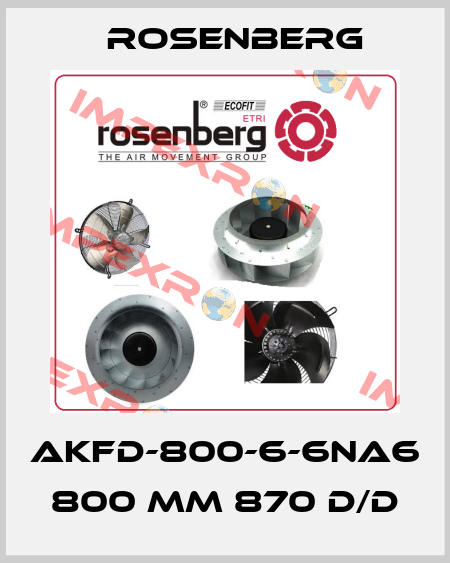 AKFD-800-6-6NA6 800 MM 870 D/D Rosenberg
