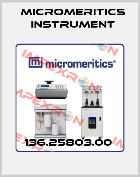 136.25803.00  Micromeritics Instrument