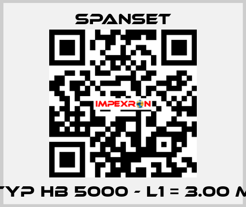 Typ HB 5000 - L1 = 3.00 m SpanSet