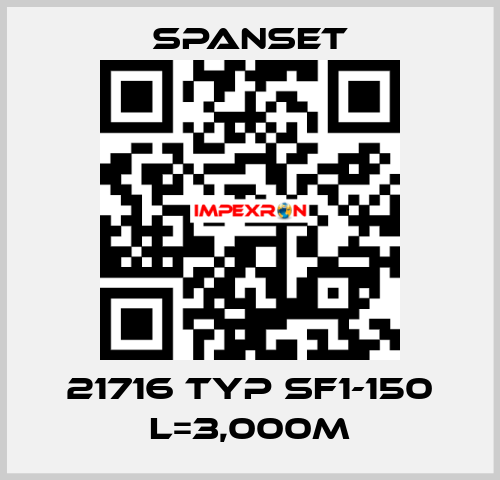 21716 Typ SF1-150 L=3,000m SpanSet
