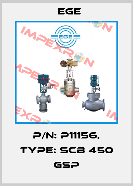 p/n: P11156, Type: SCB 450 GSP Ege