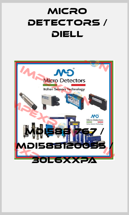 MDI58B 767 / MDI58B1200S5 / 30L6XXPA
 Micro Detectors / Diell