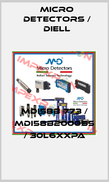 MDI58B 773 / MDI58B2000S5 / 30L6XXPA
 Micro Detectors / Diell