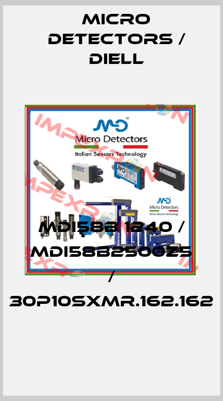 MDI58B 1240 / MDI58B2500Z5 / 30P10SXMR.162.162
 Micro Detectors / Diell