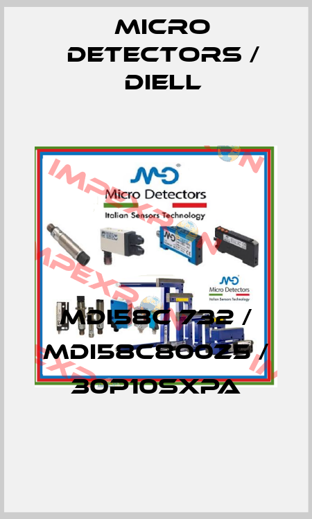 MDI58C 732 / MDI58C800Z5 / 30P10SXPA
 Micro Detectors / Diell