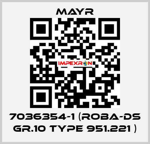 7036354-1 (ROBA-DS Gr.10 Type 951.221 ) Mayr