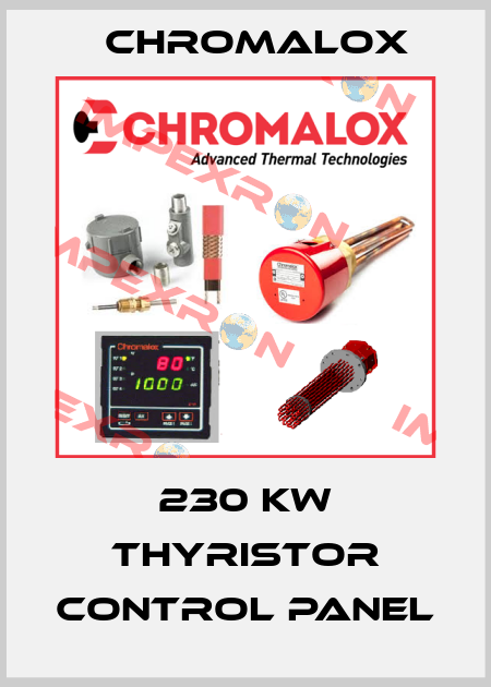 230 kW Thyristor Control Panel Chromalox