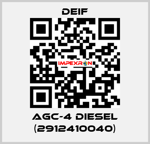 AGC-4 Diesel (2912410040) Deif