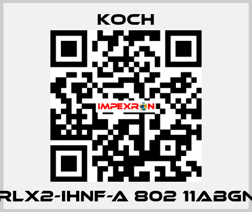 RLX2-IHNF-A 802 11ABGN KOCH