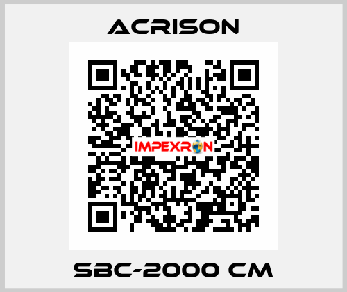 SBC-2000 CM ACRISON