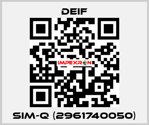 SIM-Q (2961740050) Deif