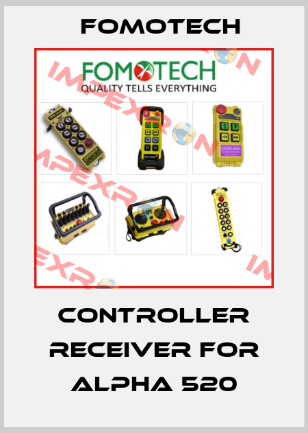 Controller receiver for Alpha 520 Fomotech