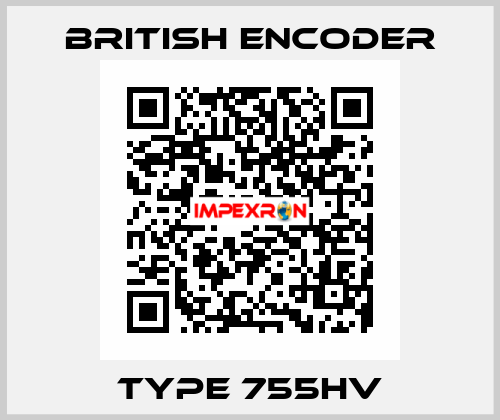 Type 755HV British Encoder