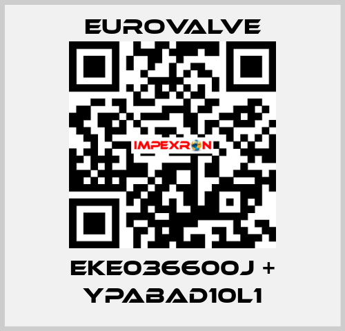 EKE036600J + YPABAD10L1 Eurovalve