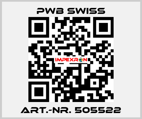 Art.-Nr. 505522 PWB Swiss