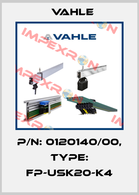 P/n: 0120140/00, Type: FP-USK20-K4 Vahle