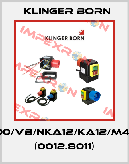 K900/VB/NKA12/KA12/M4,5A (0012.8011) Klinger Born