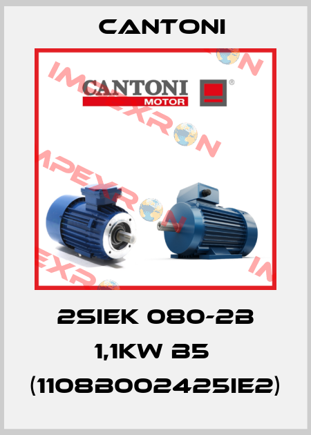 2SIEK 080-2B 1,1kW B5  (1108B002425IE2) Cantoni