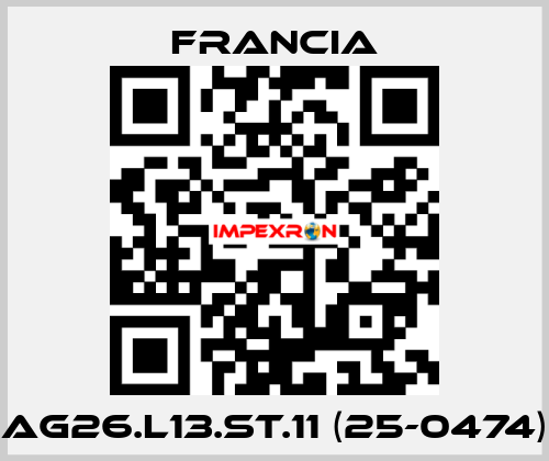 AG26.L13.ST.11 (25-0474) Francia