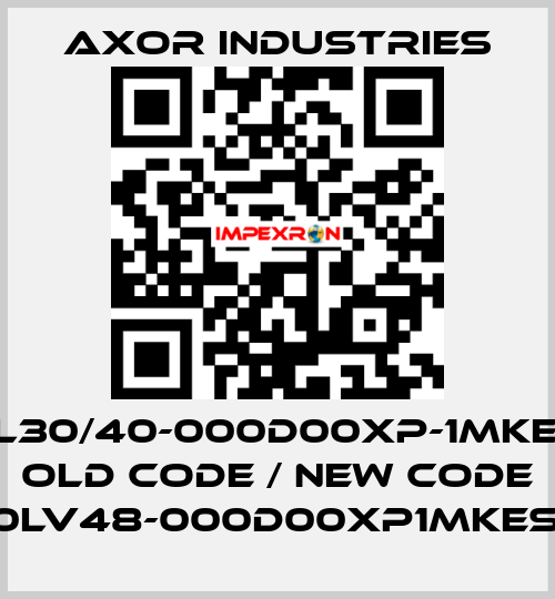 MKM120L30/40-000D00XP-1MKES1BR1XX old code / new code MKM120LV48-000D00XP1MKES1BR1XX Axor Industries