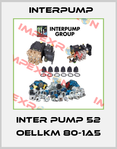 INTER PUMP 52 OELLKM 80-1A5 Interpump