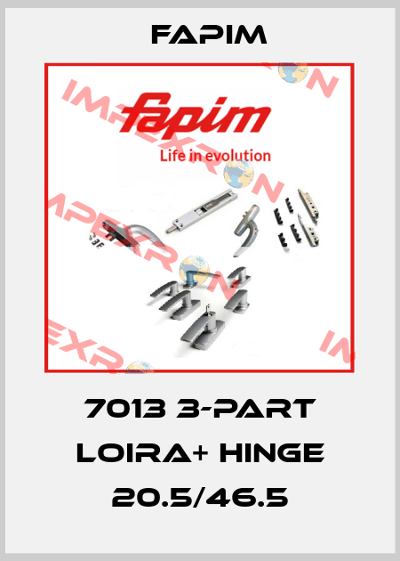 7013 3-PART LOIRA+ HINGE 20.5/46.5 Fapim